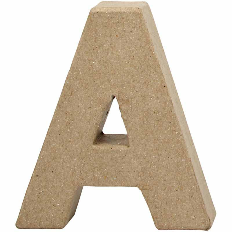 Letter, A, H: 10 cm, W: 9,5 cm, thickness 1,7 cm