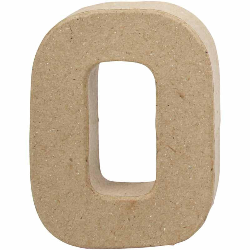 Letter, O, H: 10 cm, W: 7,8 cm, thickness 1,7 cm
