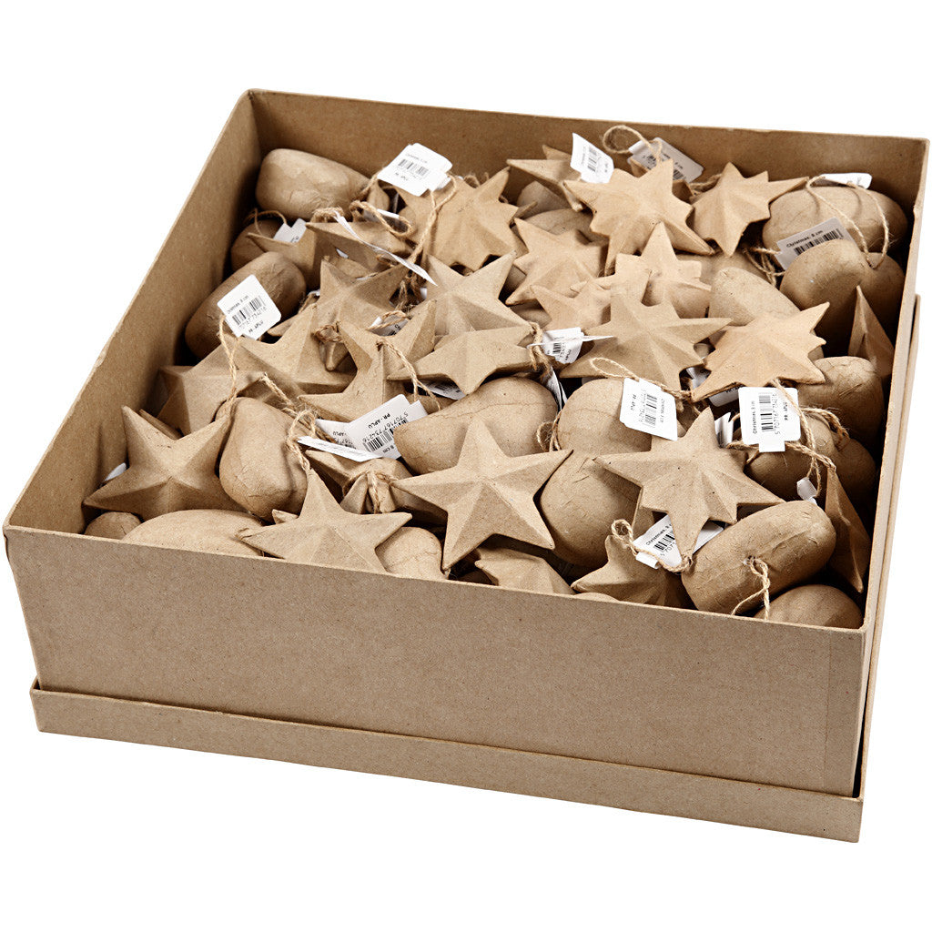 Addobbi di Natale, diam 8 cm, 80 pz/ 1 conf. [HOB-26788]