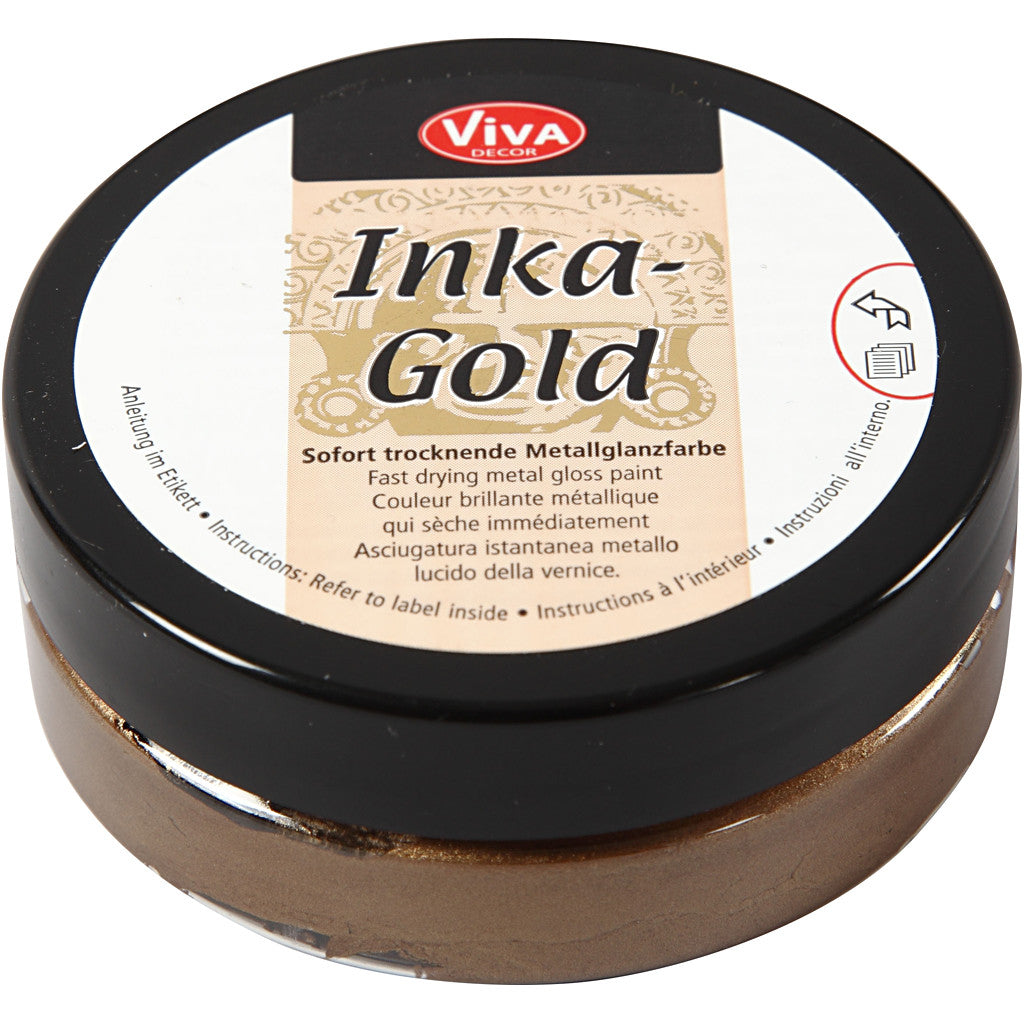 Inka-Gold, Braungold, 50 ml/ 1 Dose [HOB-26926]