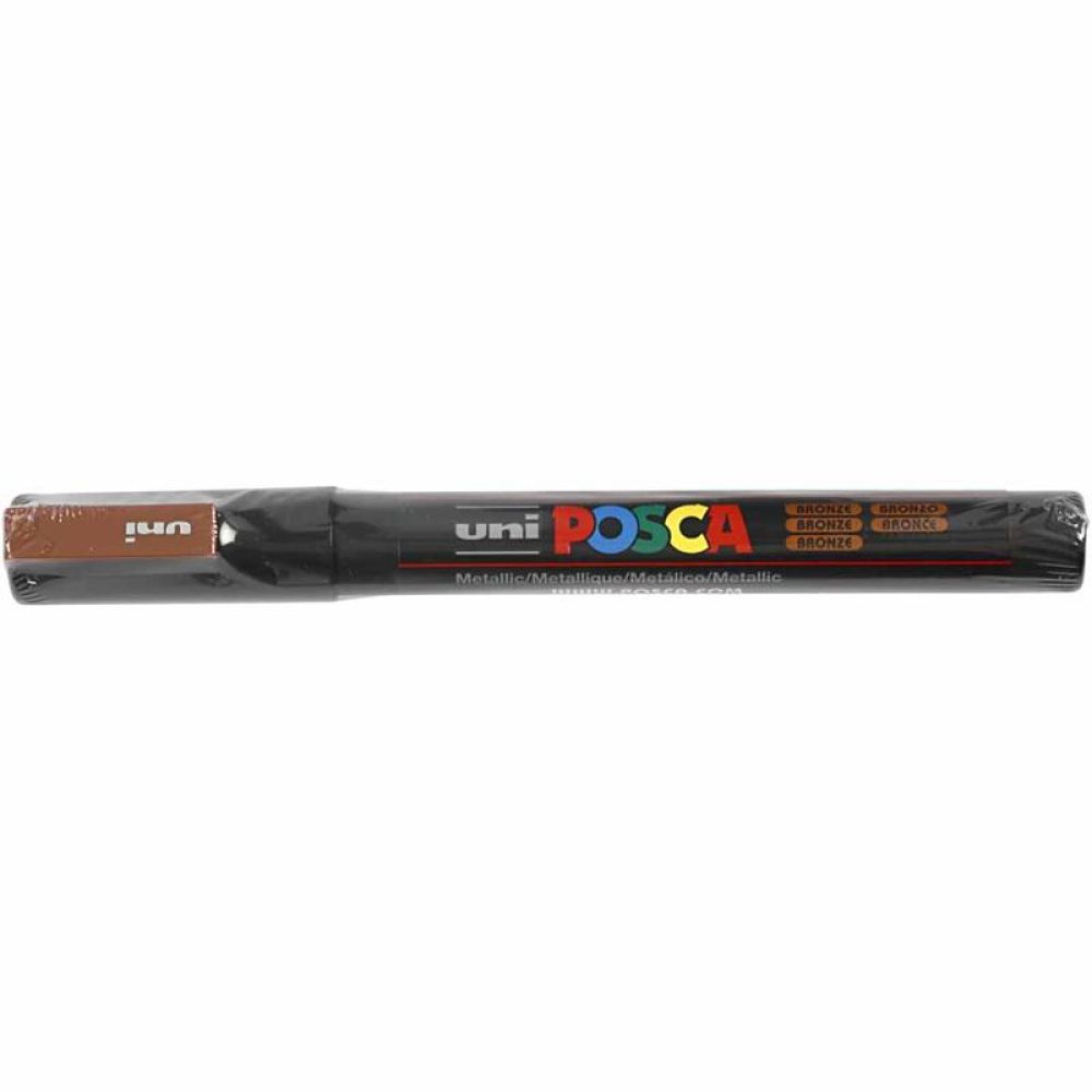 Feutre Posca, dim. PC-3M, trait 0,9-1,3 mm, fin, bronze, 1 pièce [HOB-274820]