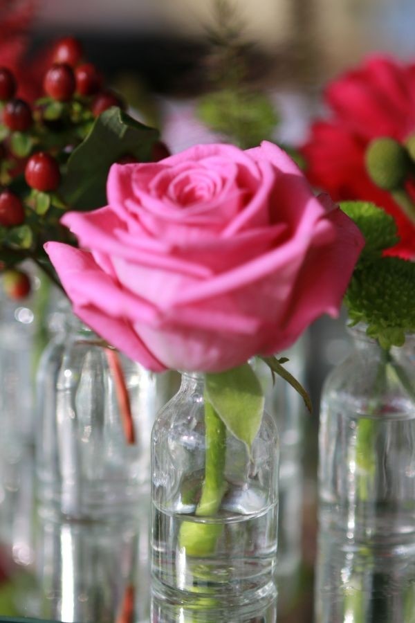 Glasflasche Mini 20ml 6x3cm (50 Stück) [IFS-28062]