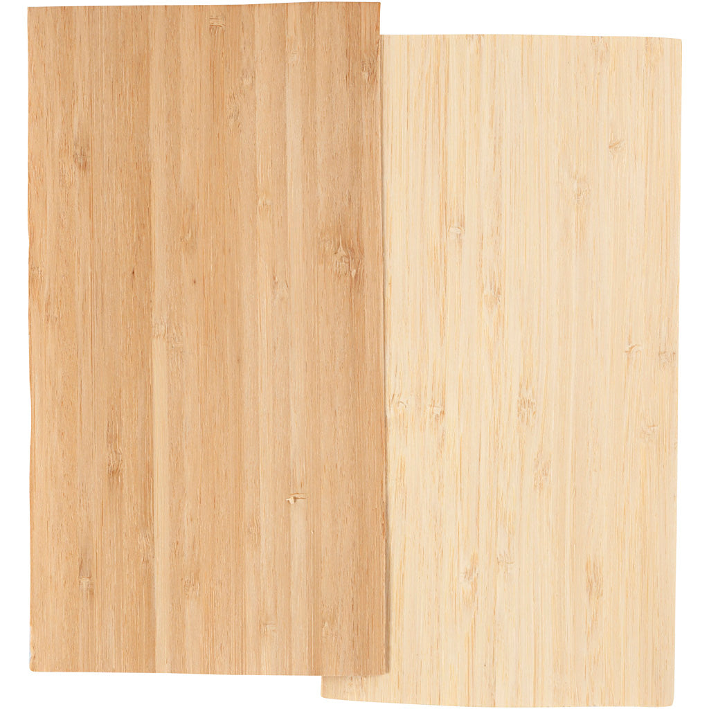 Bamboo Veneer, sheet 12x22 cm, thickness 0,75 mm, 2 sheet