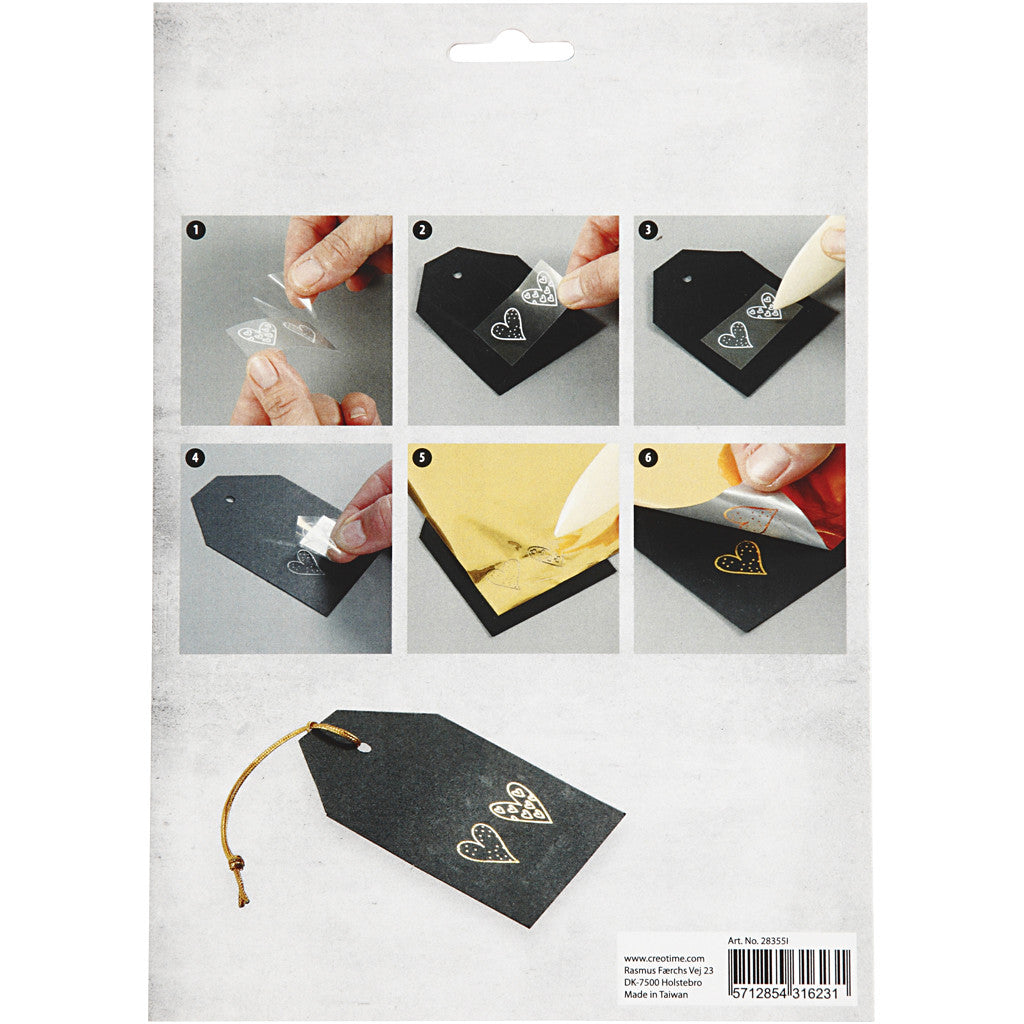 Deco Foil e fogli trasferibili, primavera, foglio 15x15 cm, azzurro, rosa, 2x2 fgl./ 1 conf. [HOB-283551]