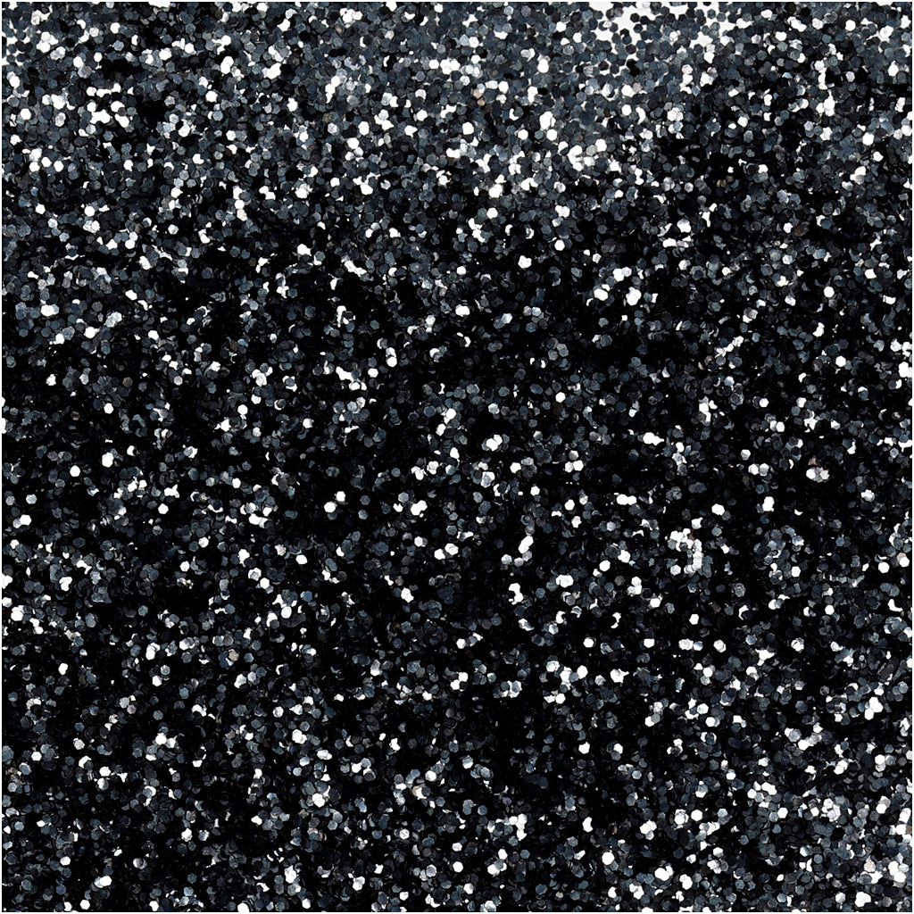 Bio Sparkles, dia. 0,4 mm, black, 10 g/ 1 tub