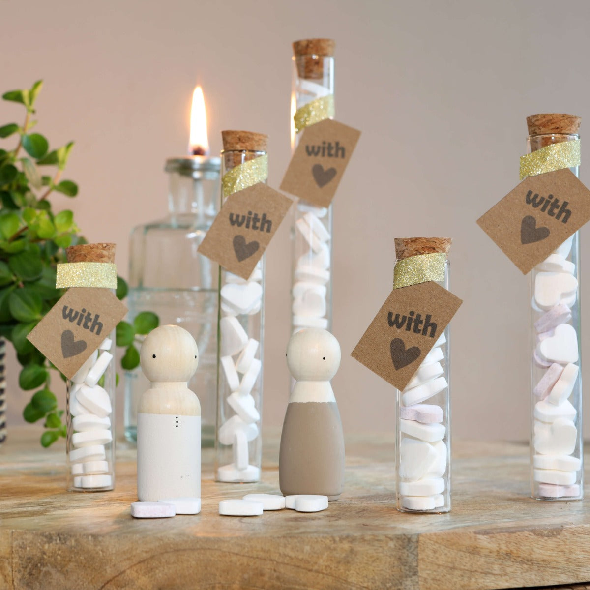 Glasröhre Ø2cm | H: 19cm (12 Stück) [IFS-29108]