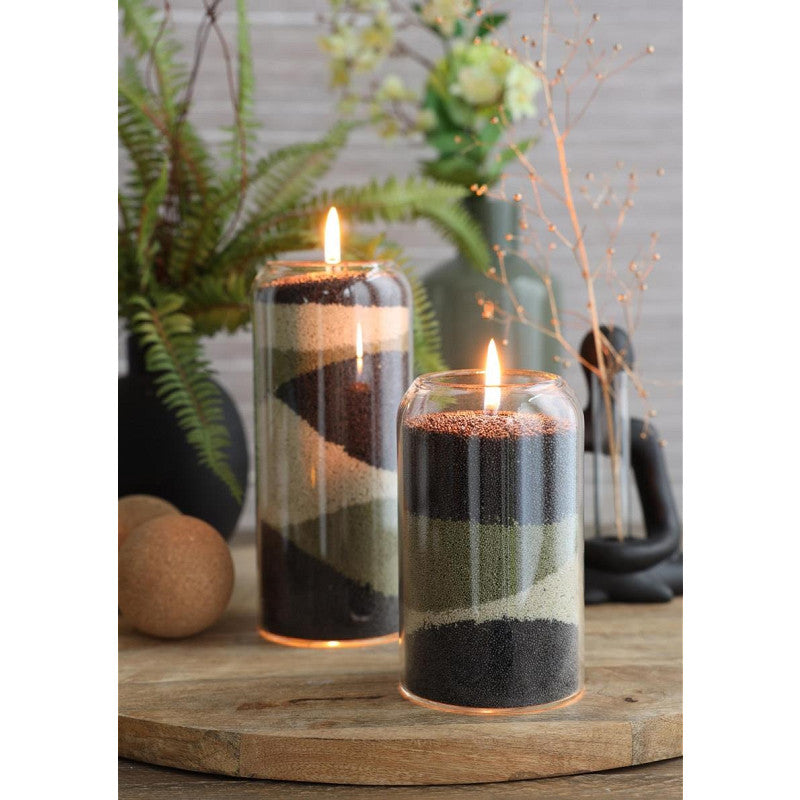 Glas-Terrarium Sienna Ø 8,5 cm, H. 24 cm (6 Stück) [IFS-29715]