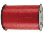Kräuselband, B 10 mm, Glänzend, Rot, 250 m/ 1 Rolle [HOB-20204]