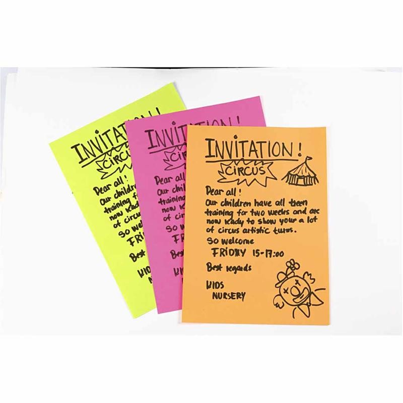 Farbiges Papier, A4, Blatt 210x297 mm, 80 g, Sortierte Farben, 280 Bl. sort./ 1 Pck [HOB-20400]