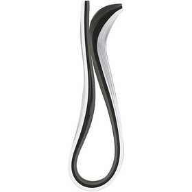 Quilling-Streifen, L 78 cm, B 5 mm, 120 g, Schwarz, Grau, Weiß, 100 Stk/ 1 Pck [HOB-20797]