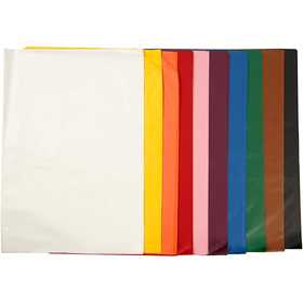 Papier de Soie, feuille 50x70 cm, 17 gr, 10x25 flles/ 1 Pq. [HOB-20891]