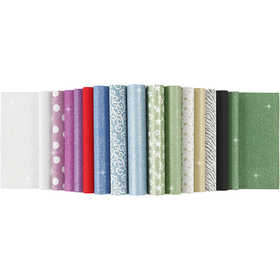 Film pailleté, A4, feuille 210x297 mm, 150 gr, 30 flles/ 1 pièce [HOB-21062]