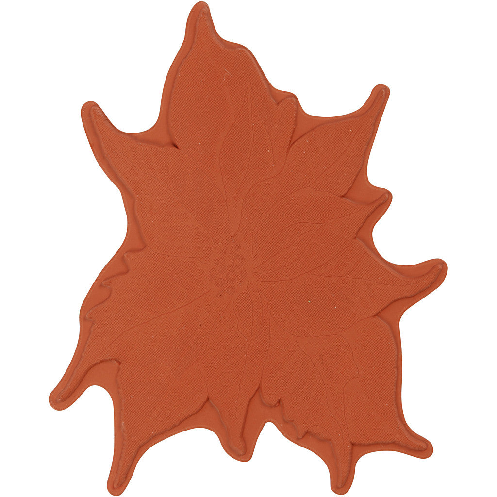 Timbro di gomma, Stella di Natale, H: 5 mm, misura 14x11 cm, 1 fgl. [HOB-21580]