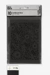Karton mit Spitze, Blatt 10,5x15 cm, 200 g, Schwarz, 10 Stk/ 1 Pck [HOB-216912]