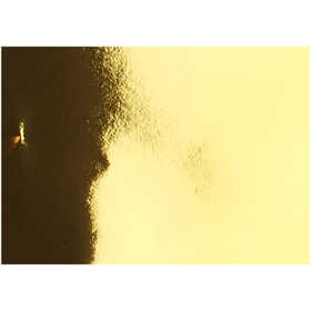 Papier Métallisé, A4, feuille 210x297 mm, 120 gr, or, 100 flles/ 1 Pq. [HOB-224701]