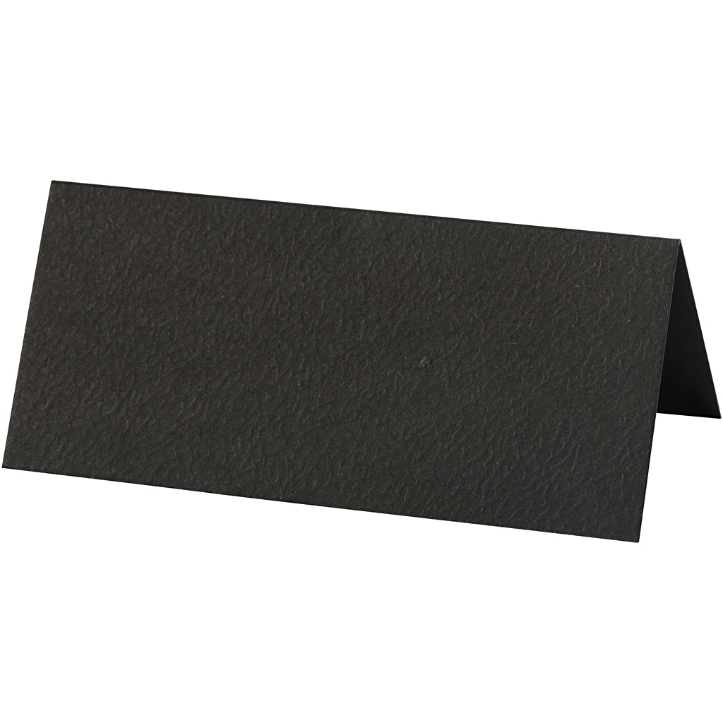 Segnaposto da tavolo, misura 9x4 cm, 220 g, nero, 20 pz/ 1 conf. [HOB-228712]