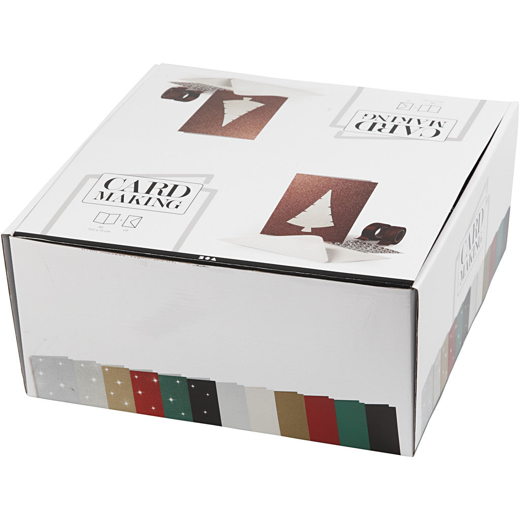 Karten & Kuverts im Set mit Display, Kartengröße 10,5x15 cm, Umschlaggröße 11,5x16,5 cm, 12x10 Pck/ 1 Pck [HOB-23030]