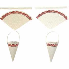 Coni Vivi Gade, H: 13 cm, 160 g, 10 pz/ 1 conf. [HOB-23863]