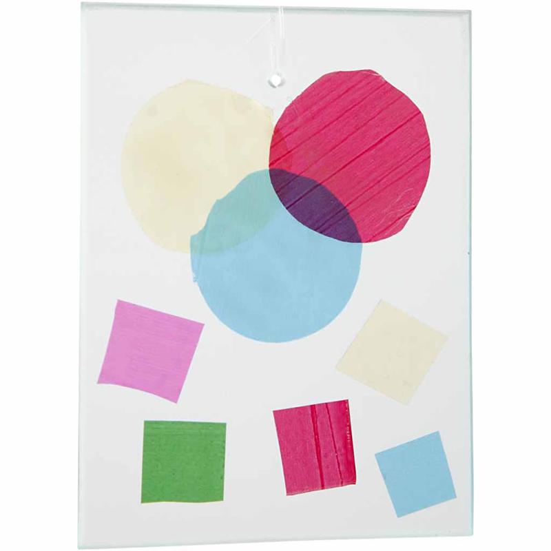 Cellophan, 210x297 mm, Sortierte Farben, 5x20Bl./ 1 Pck [HOB-24000]