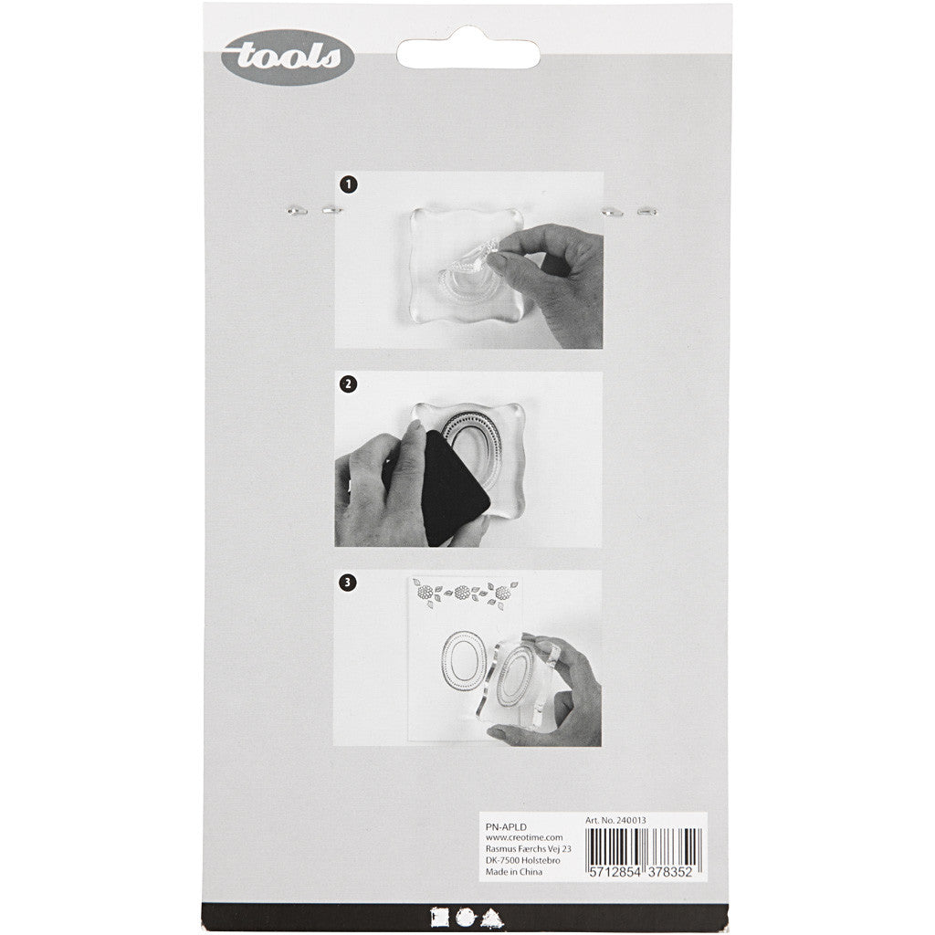 Timbri trasparenti, acconciature, foglio 11x15,5 cm, 1 fgl. [HOB-240013]