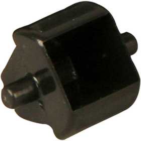 Roue pour dérouleur, noir, 5 pièces/ 1 Pq. [HOB-24601]