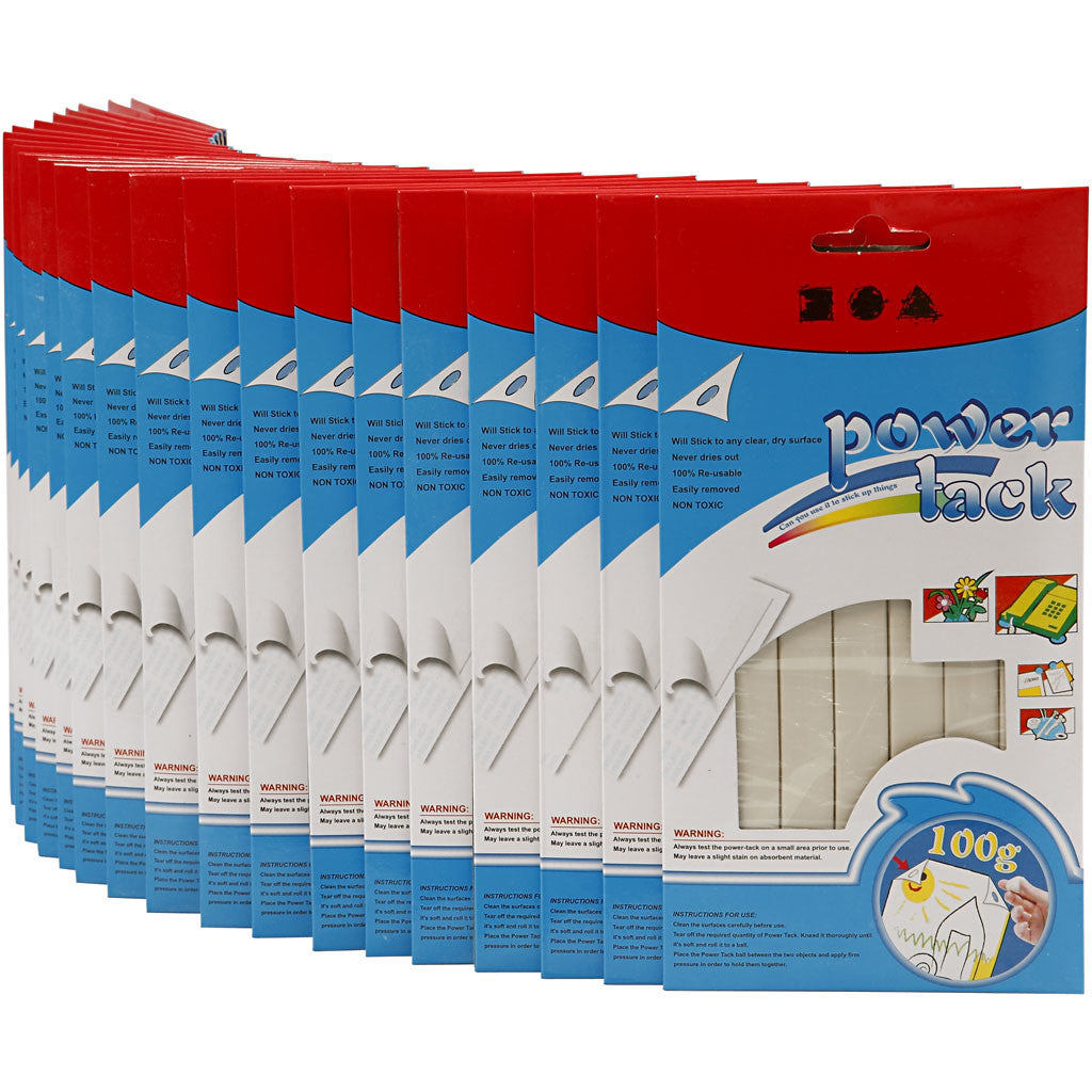 Power Tack Haftstreifen, 24x100 g/ 1 Pck [HOB-24689]
