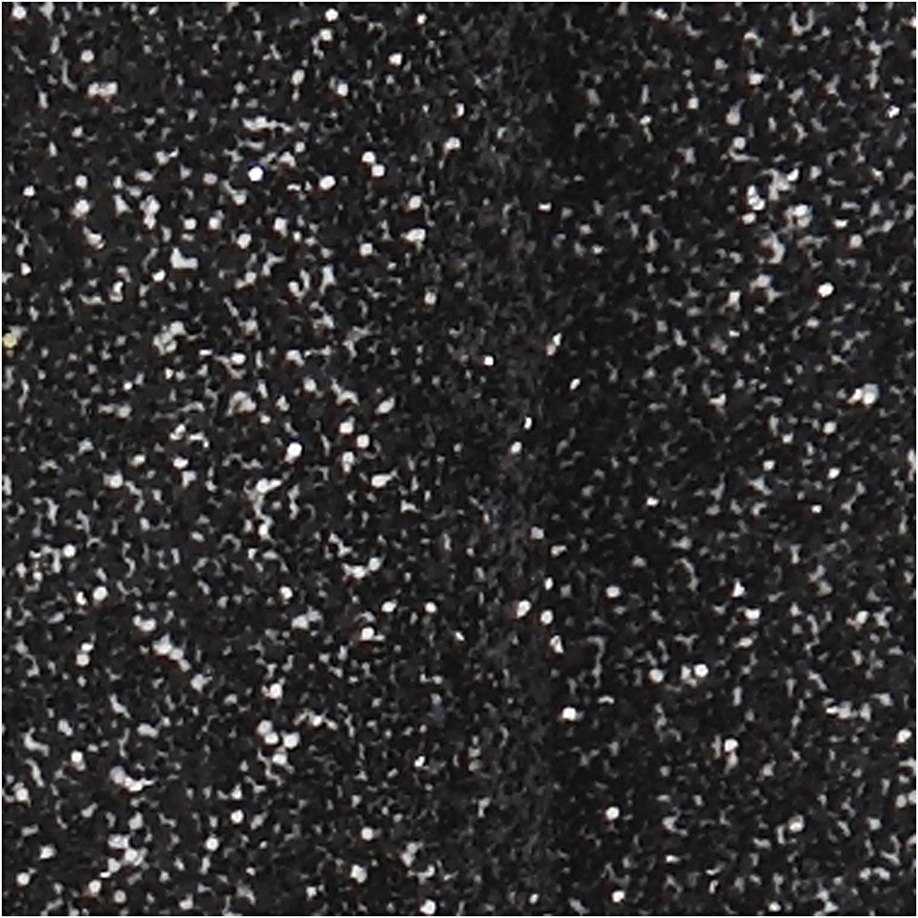 Noeud en papier, dim. 31x85 mm, glitter noir, 4 pièces/ 1 Pq. [HOB-24789]