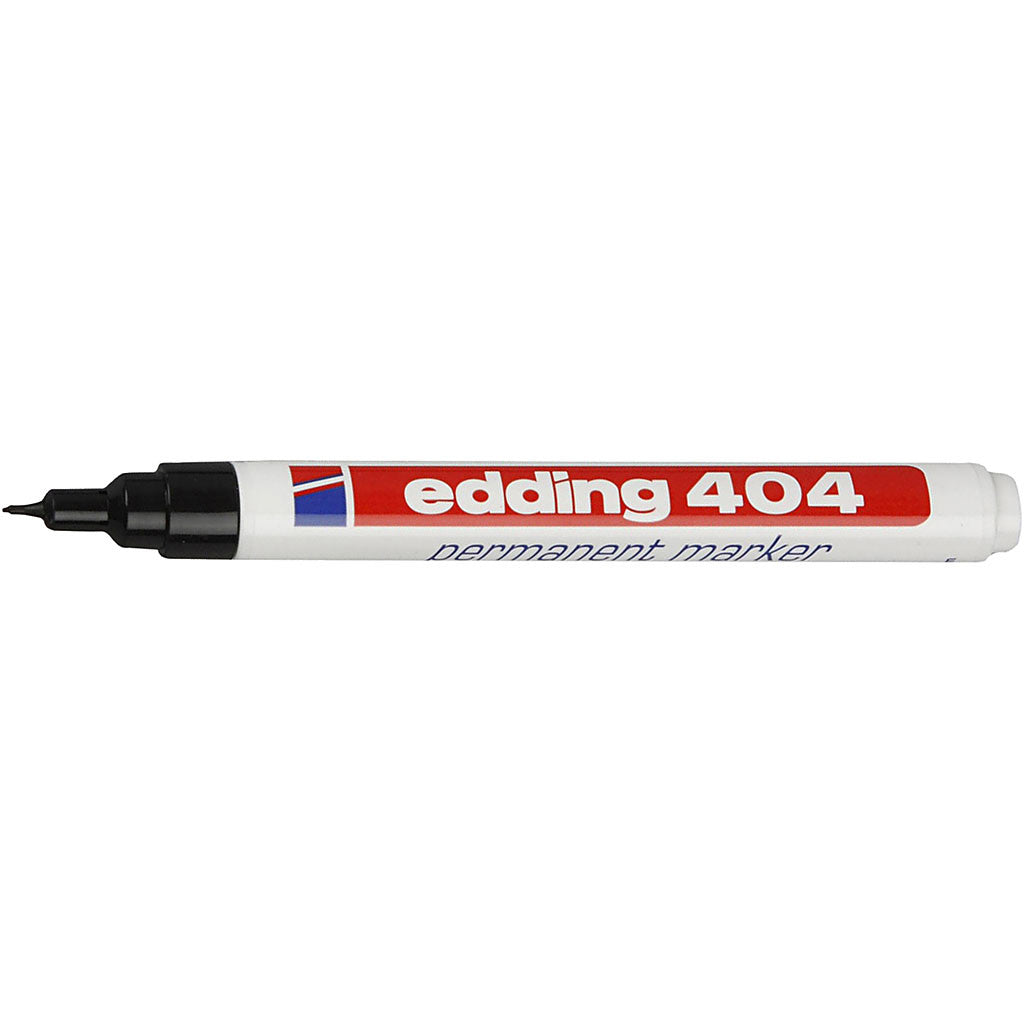Edding 404 Marker, Strichstärke 0,75 mm, Schwarz, 1 Stk [HOB-25029]