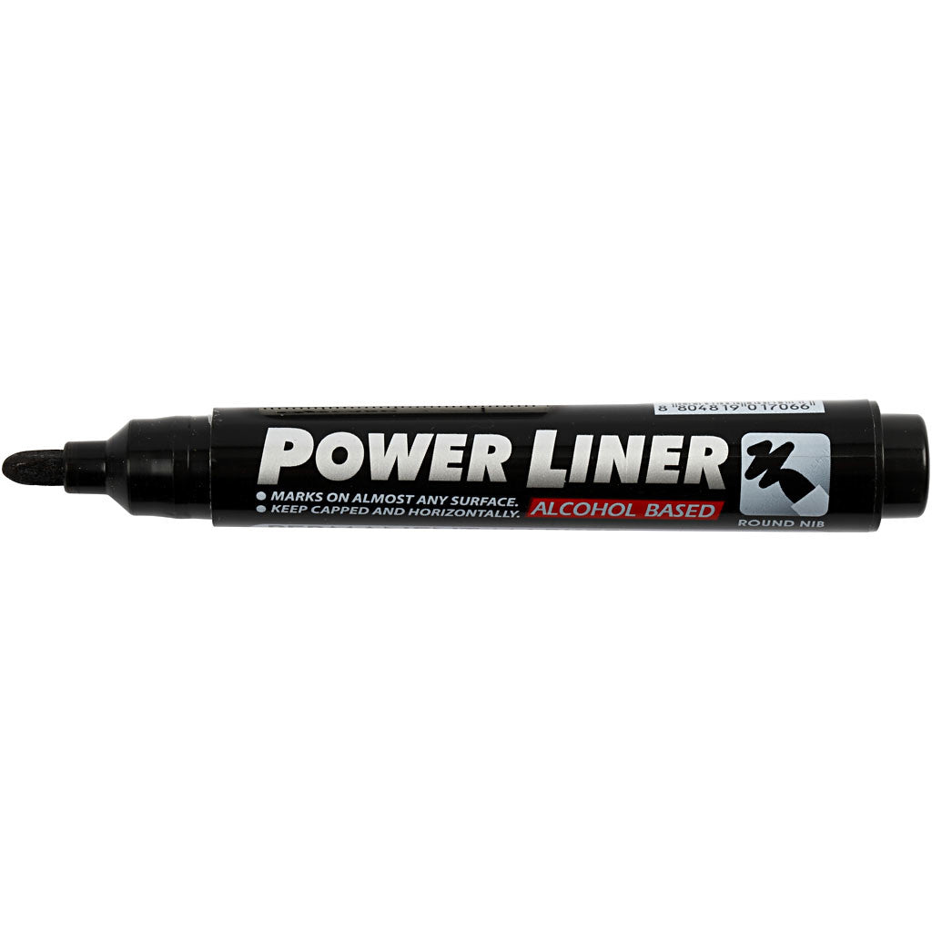 Power Liner, trait 1,5-3 mm, noir, 1 pièce [HOB-250461]