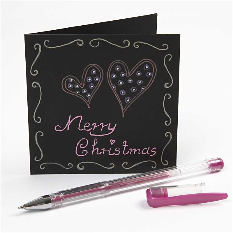 Gelschreiber, Strichstärke 0,8 mm, Sortierte Farben, 10 sort./ 1 Pck [HOB-25103]