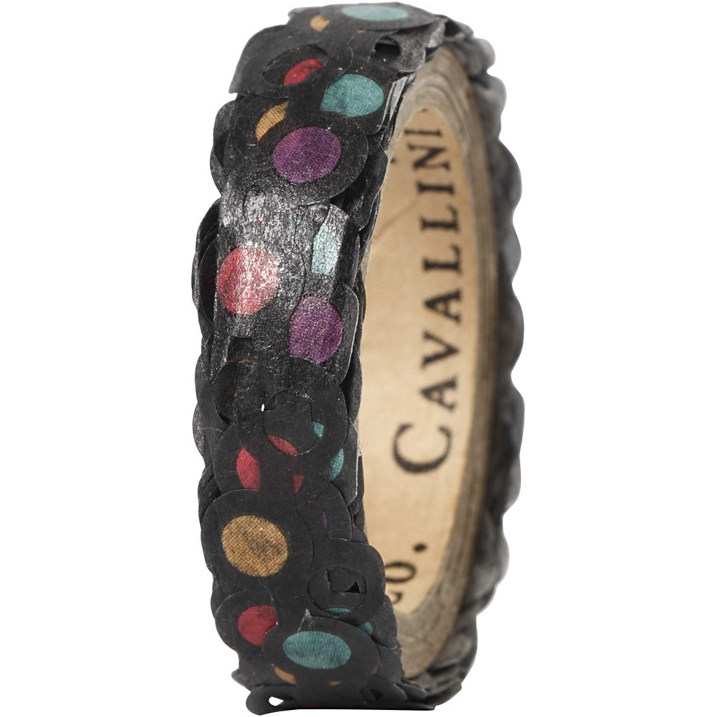 Washi Tape, B 10 mm, 5 m/ 1 Rolle [HOB-25263]