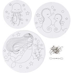 Decorazioni mobili con motivi, diam 12+15+18 cm, 300 g, 3 set/ 1 conf. [HOB-25456]