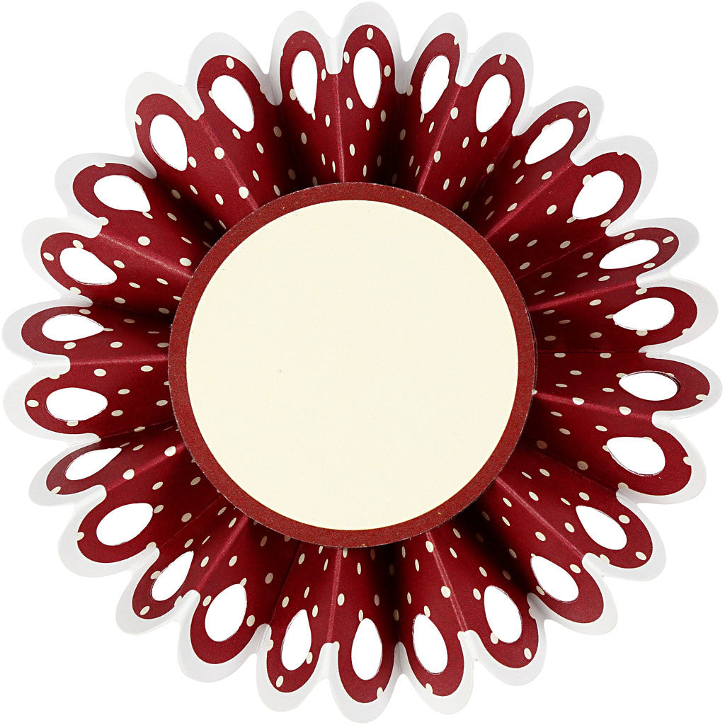 Rosetten, D 8 cm, 160 g, 6 Stk/ 1 Pck [HOB-25679]