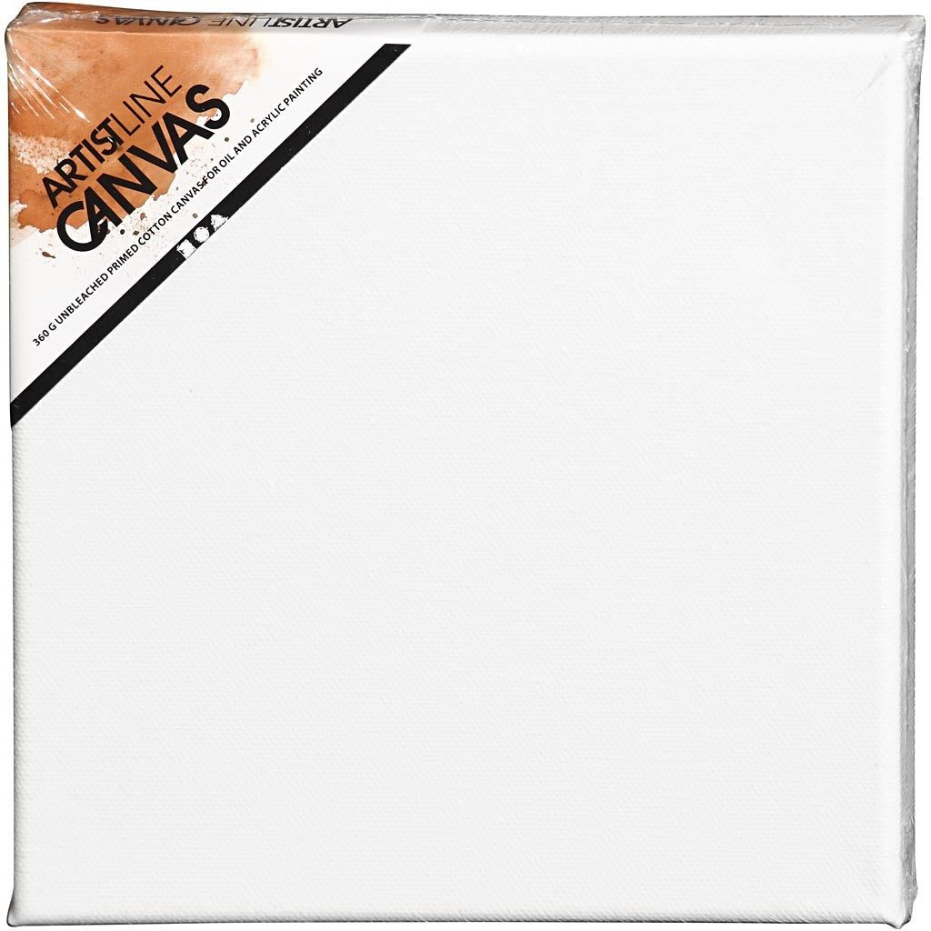 Tela, P: 1.6 cm, misura 20x20 cm, 360 g, bianco, 10 pz/ 1 conf. [HOB-25702]