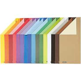 Carta Color Bar, A4, foglio 210x297 mm, 100 g, 16 fgl. asst./ 1 conf. [HOB-25820]