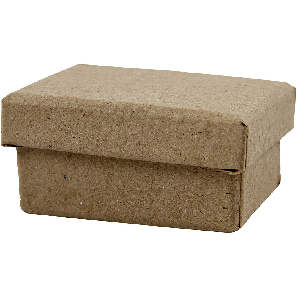 Schachteln, H 3,5 cm, Größe 5x7 cm, 24 Stk/ 1 Pck [HOB-26489]