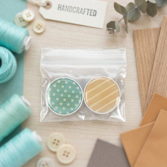 Sachet zip transparent en PE-BD 7,6x5,1cm (100 pièces) [2PE32]