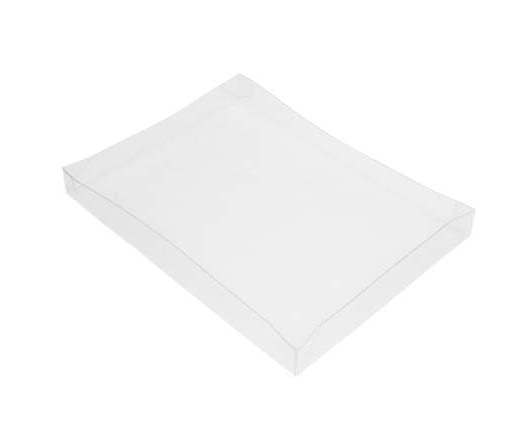 Couvercle pliant à transparence cristalline 13,8 x 1,6 x 19,2cm (25 Pièces) [BT1]