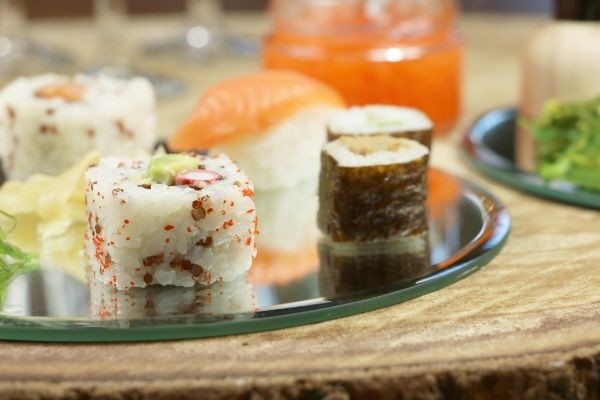 Plateau miroir rond Ø 20cm à bord biseauté (1 pièce) [IFS-30200]