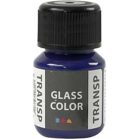 Glass Color transparente, bleu brillant, 30 ml/ 1 flacon [HOB-31676]