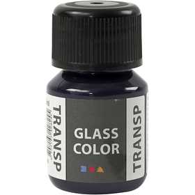 Glass Color transparente, bleu marine, 30 ml/ 1 flacon [HOB-31678]