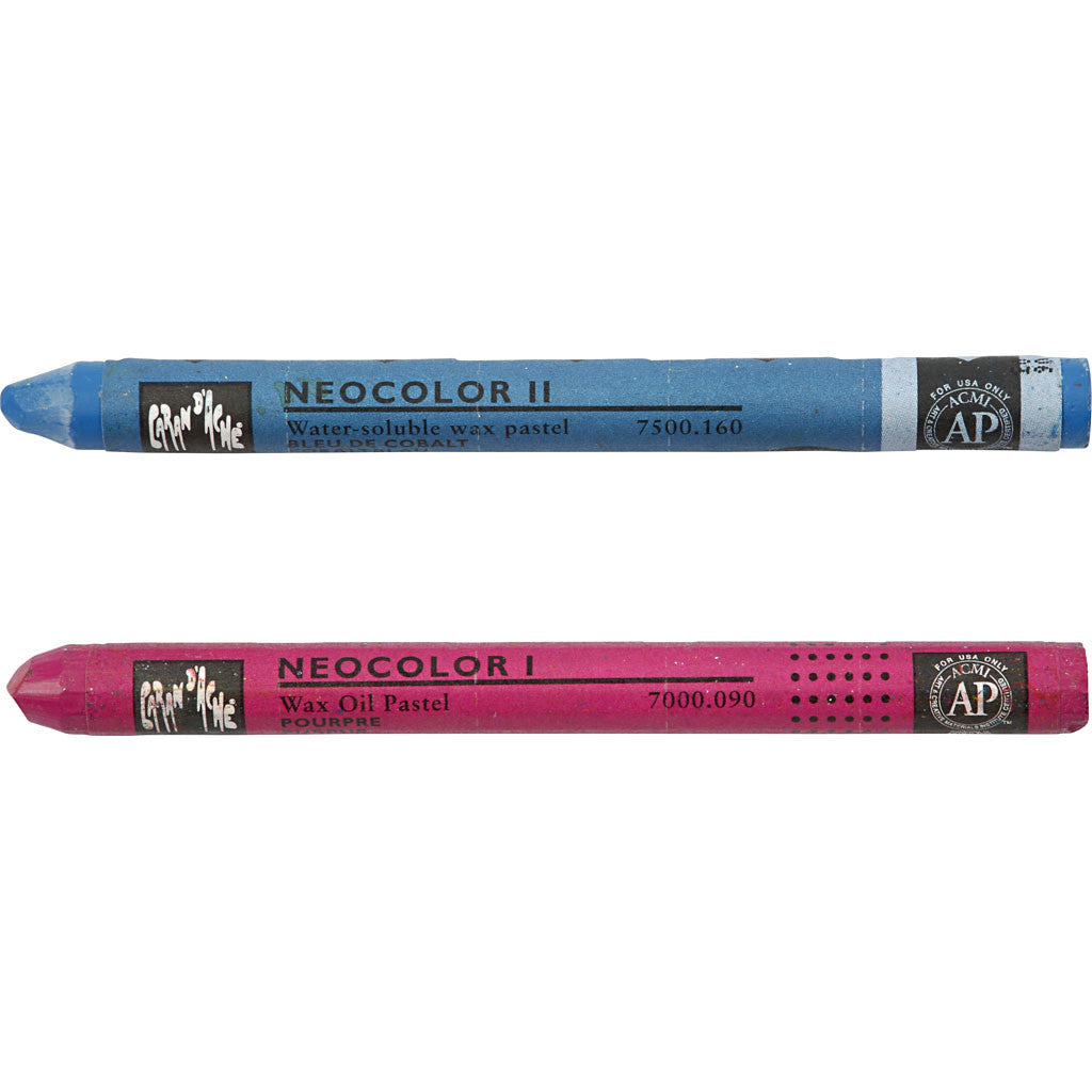 CARAN D’ACHE Neocolor I Pastelli, L: 10 cm, spess. 8,5 mm, colori asst., 10 pz/ 1 conf. [HOB-34010]
