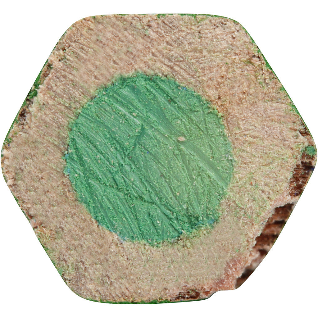 CARAN D’ACHE Supracolor II, L 17 cm, Mine 3.8 mm, Sortierte Farben, 12 Stk/ 1 Pck [HOB-34096]