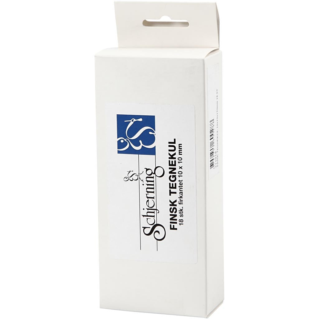 Carboncini, L: 15 cm, misura 10x10 mm, 18 pz/ 1 conf. [HOB-34467]