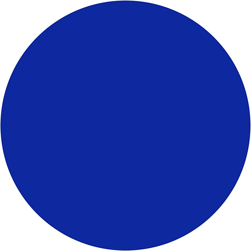 Acquerelli, H: 16 mm, diam 44 mm, blu, 6 pz/ 1 conf. [HOB-34482]