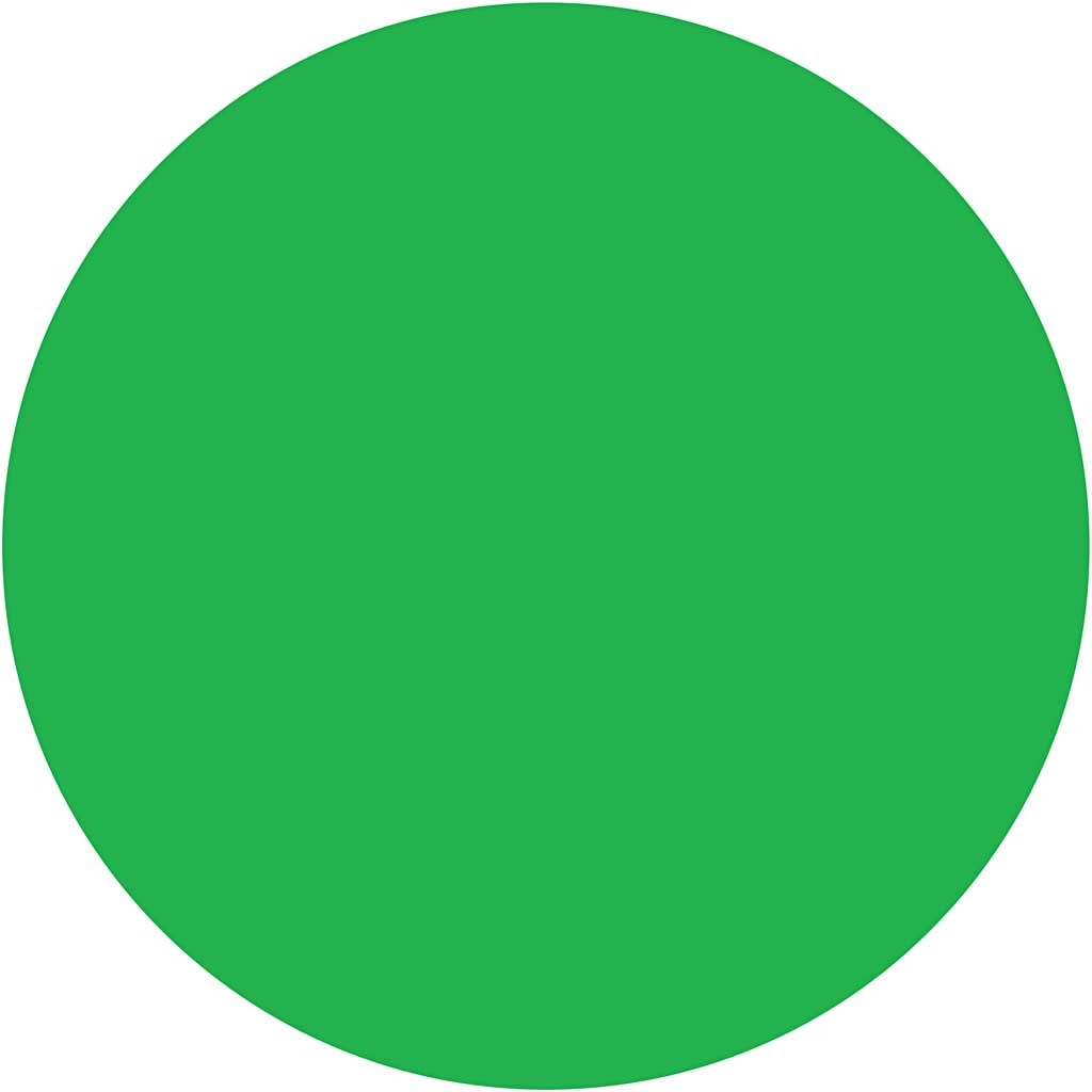 Pastilles aquarelles, H : 16 mm, d 44 mm, vert foncé, 6 pièces/ 1 Pq. [HOB-34487]