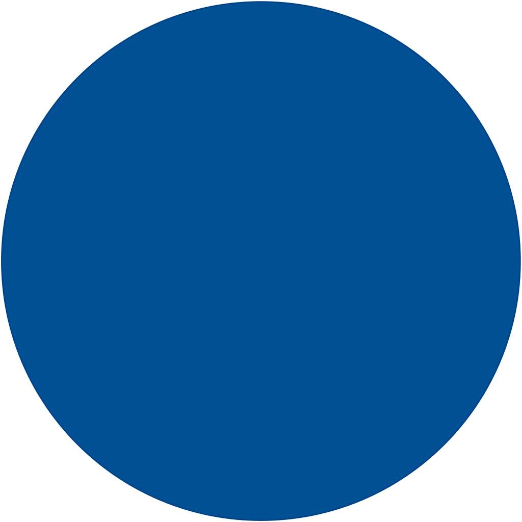 Peinture Acrylique, semi-brillant, transparent, bleu primaire, 500 ml/ 1 flacon [HOB-35406]