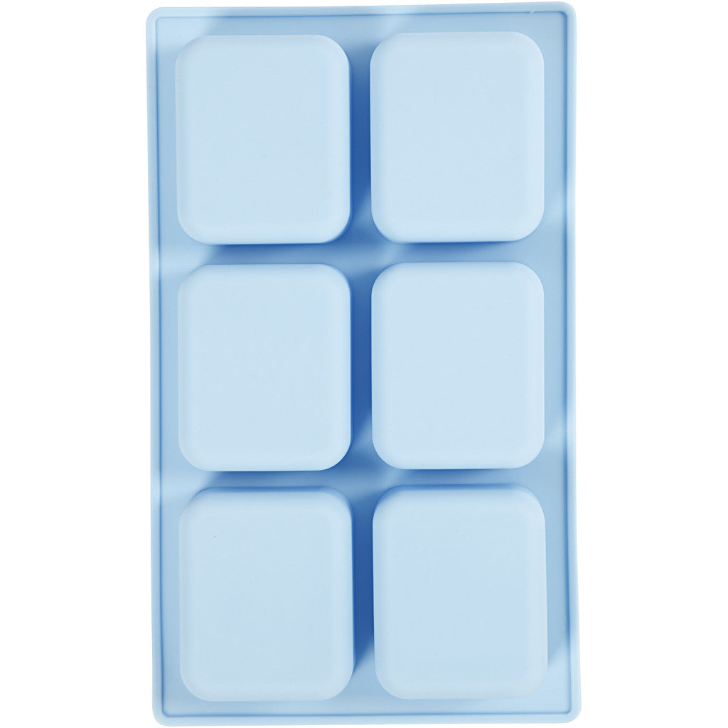 Stampo in silicone, H: 2,5 cm, L: 7 cm, L: 5,9 cm, 100 ml, 1 pz [HOB-371812]