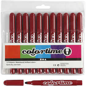 Pennarelli Colortime, ampiezza tratto 5 mm, porpora, 12 pz/ 1 conf. [HOB-37353]