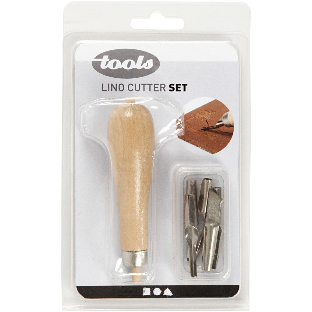 Kit de découpe de linoléum, 5 ass./ 1 set [HOB-38230]